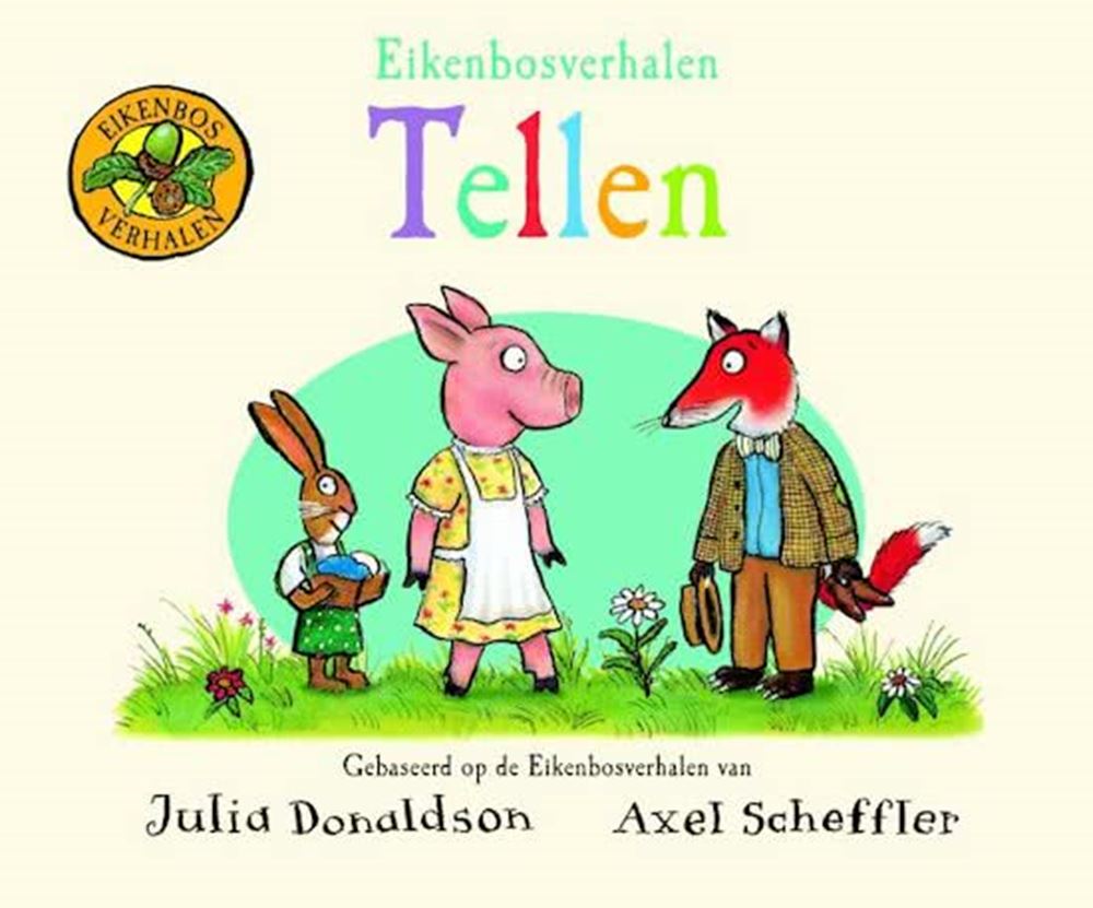 Eikenbosverhalen: Tellen (kartonboek). 2