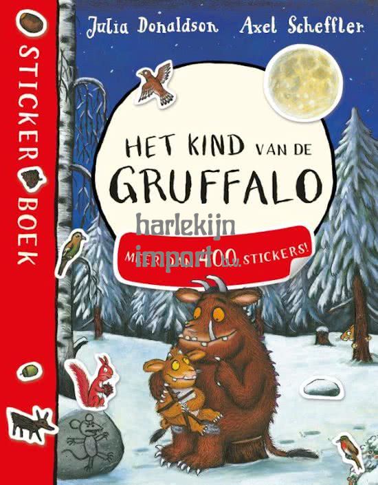 Het kind van de Gruffalo stickerboek. 3+