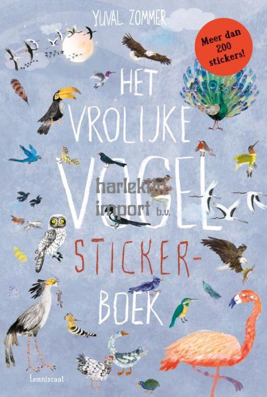 Het vrolijke vogel stickerboek