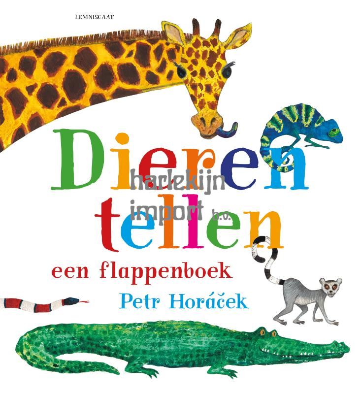 Dieren Tellen flappenboek