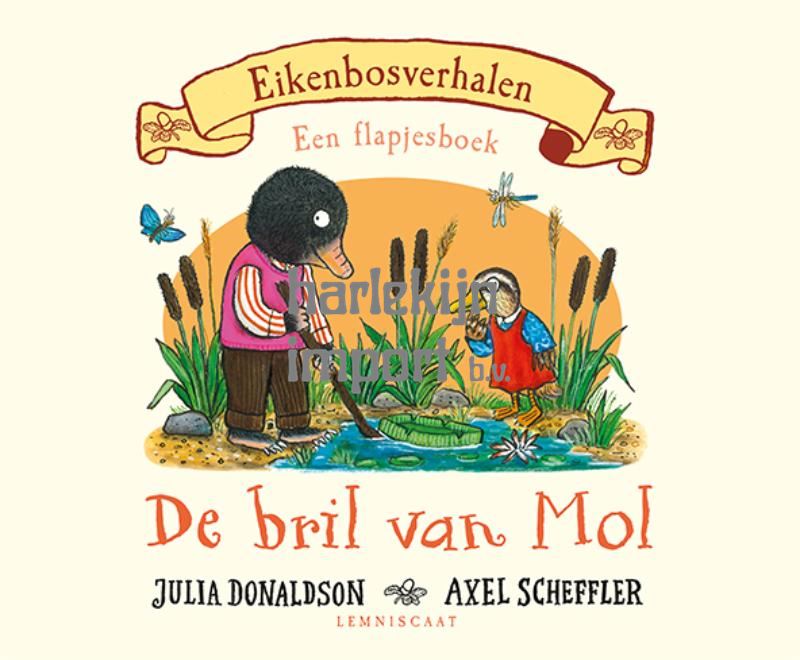 Flapjesboek: De bril van Mol. karton 2+
