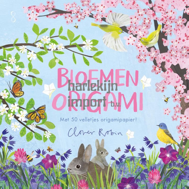 Bloemenorigami. 9+