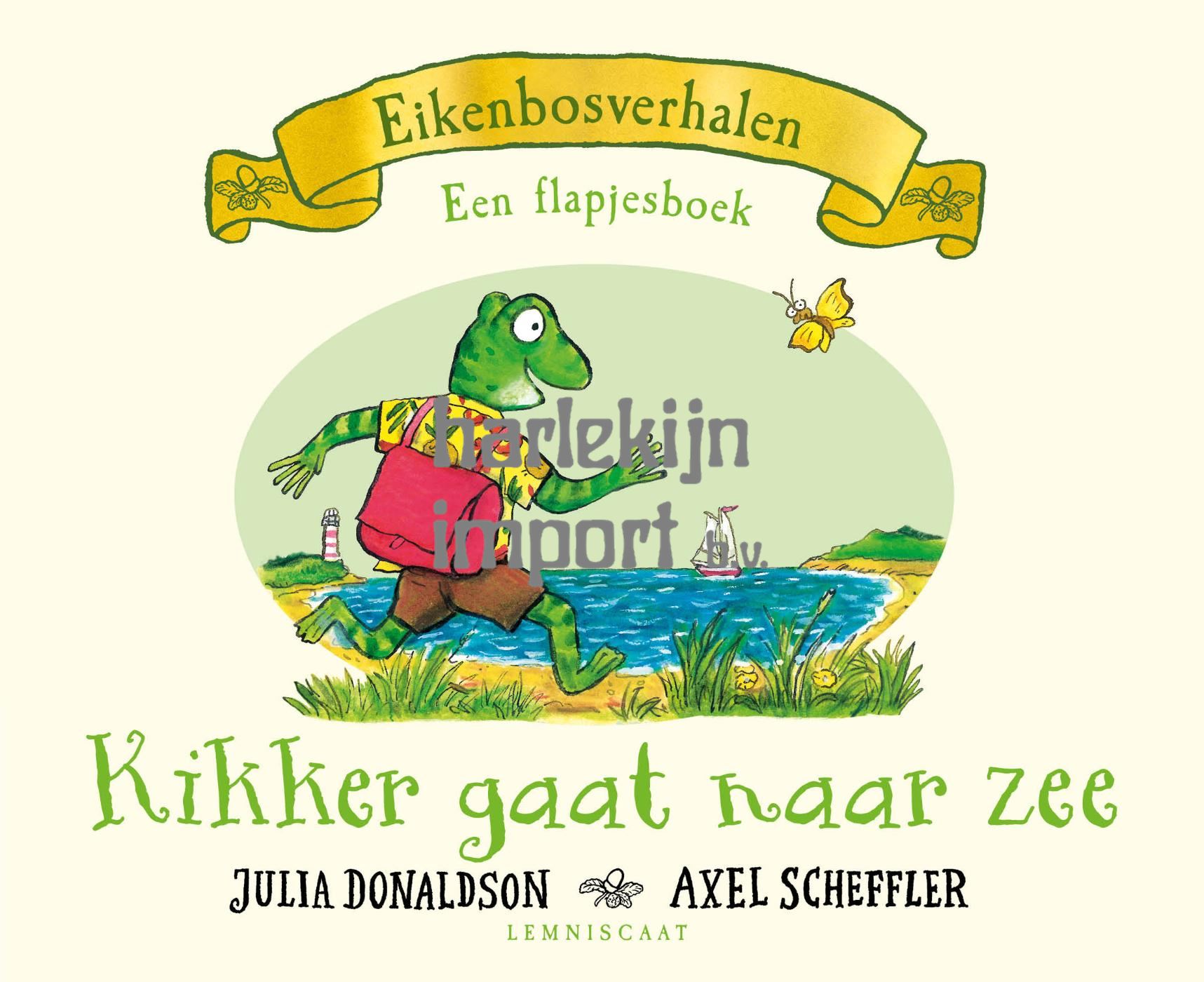 Kikker gaat naar zee. Kartonboek. 2+