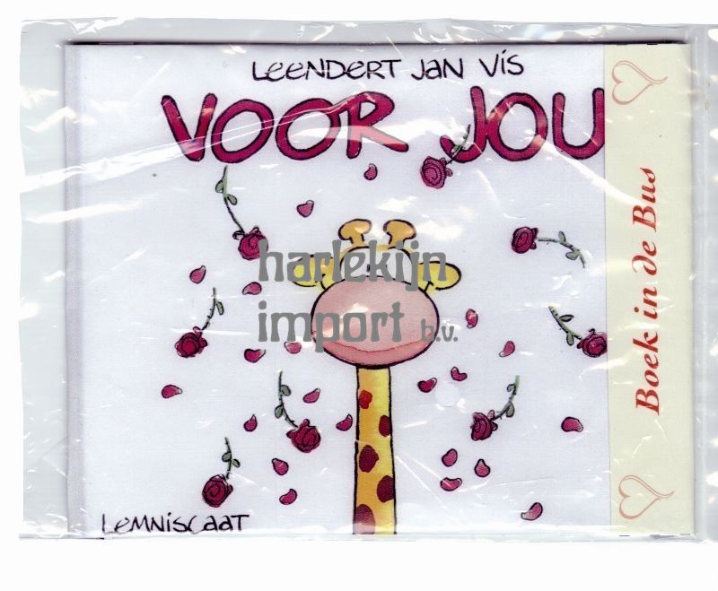 Voor jou. Boek in de bus.