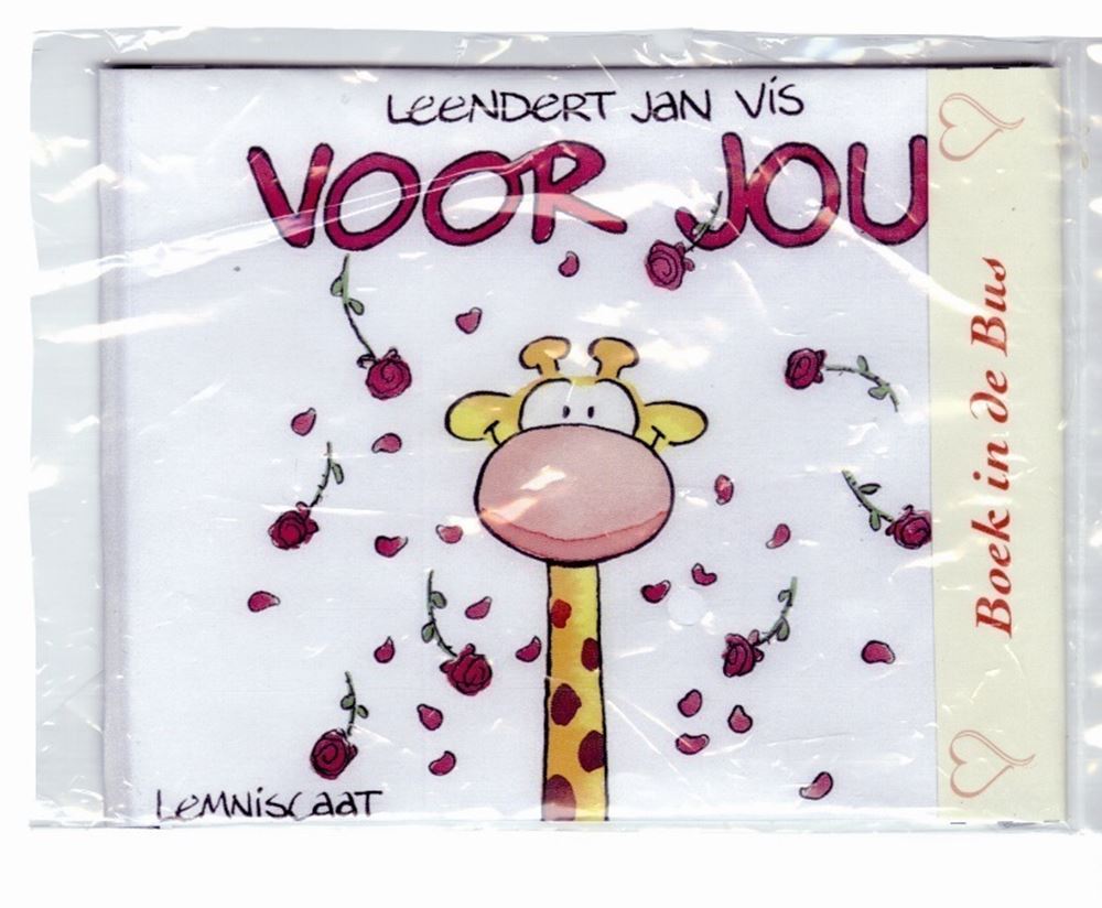 Voor jou. Boek in de bus.