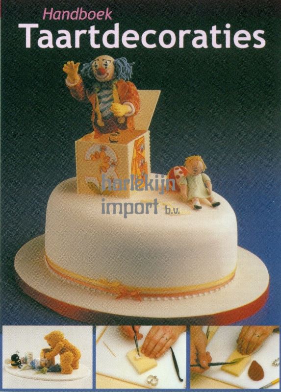 Handboek taartdecoraties. Alle lft