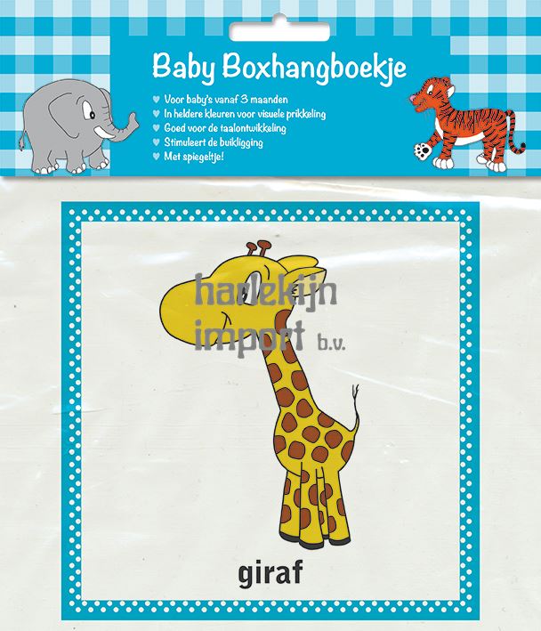 Boxhangboekje: blauw. 0+