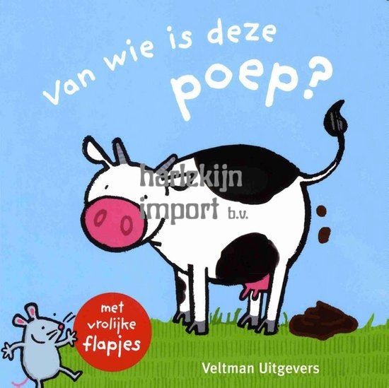 Van wie is deze poep (kartonboek). 1+