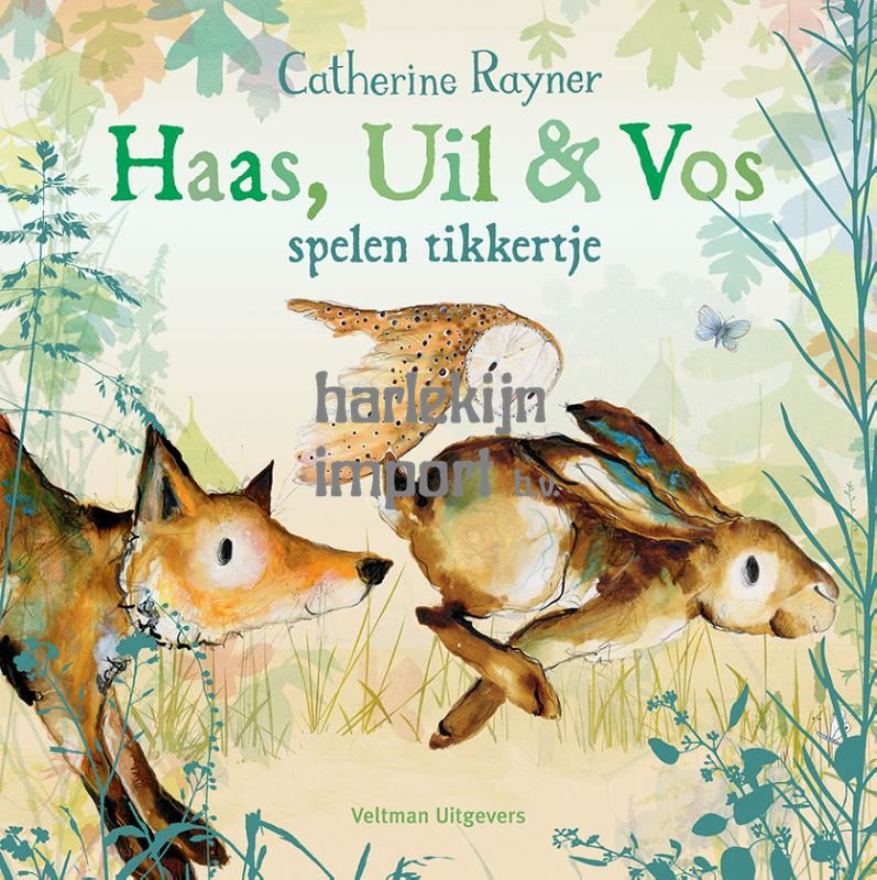 Haas, Uil & Vos spelen tikkertje 3+