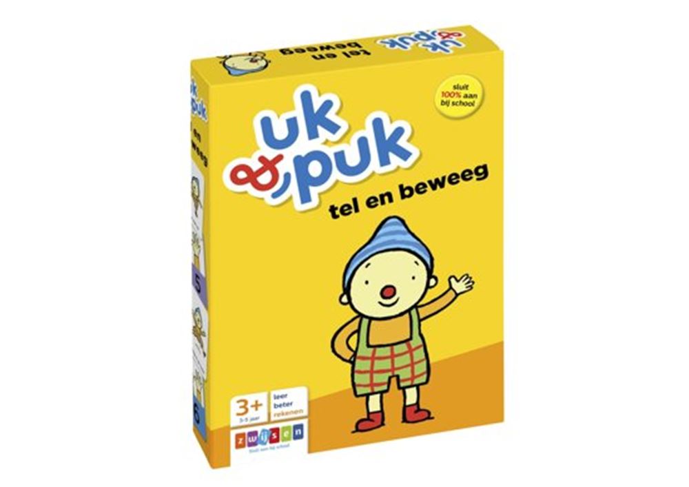 Uk en Puk tel en beweeg 3+