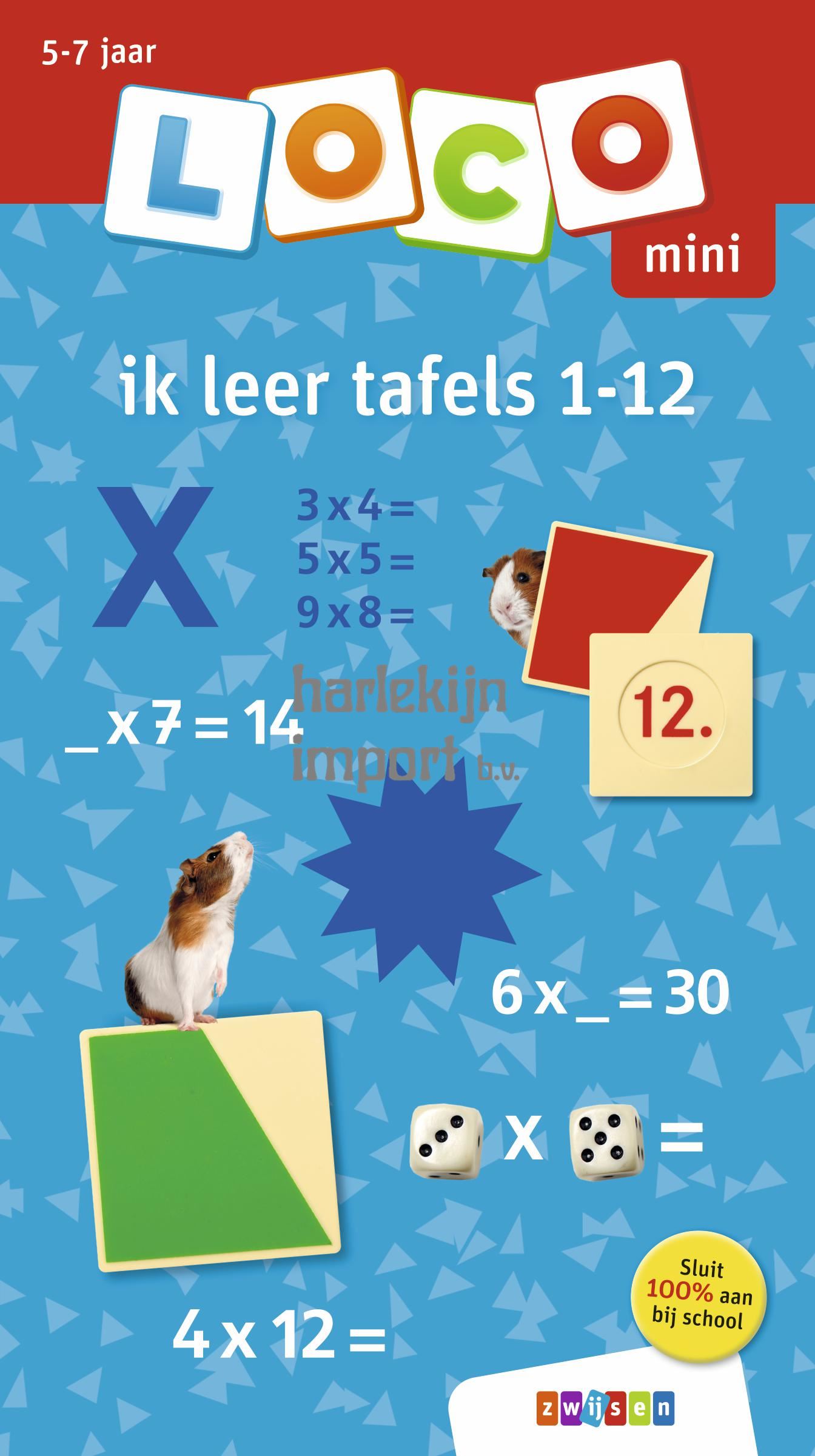 Loco mini. Ik leer tafels 1-12. 5+