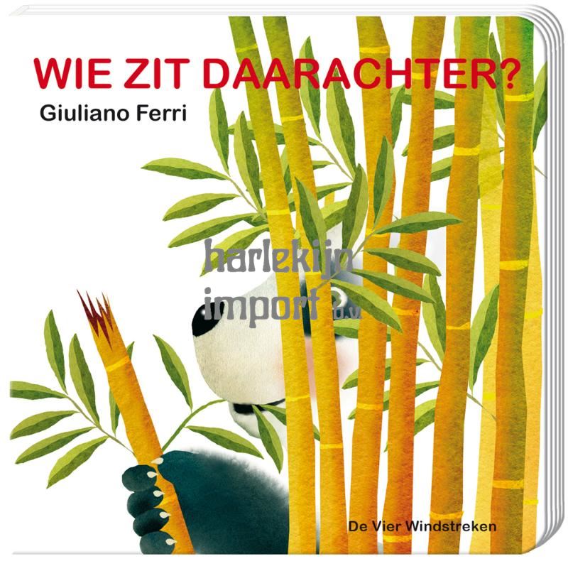 Wie zit daarachter? (karton met flapjes)