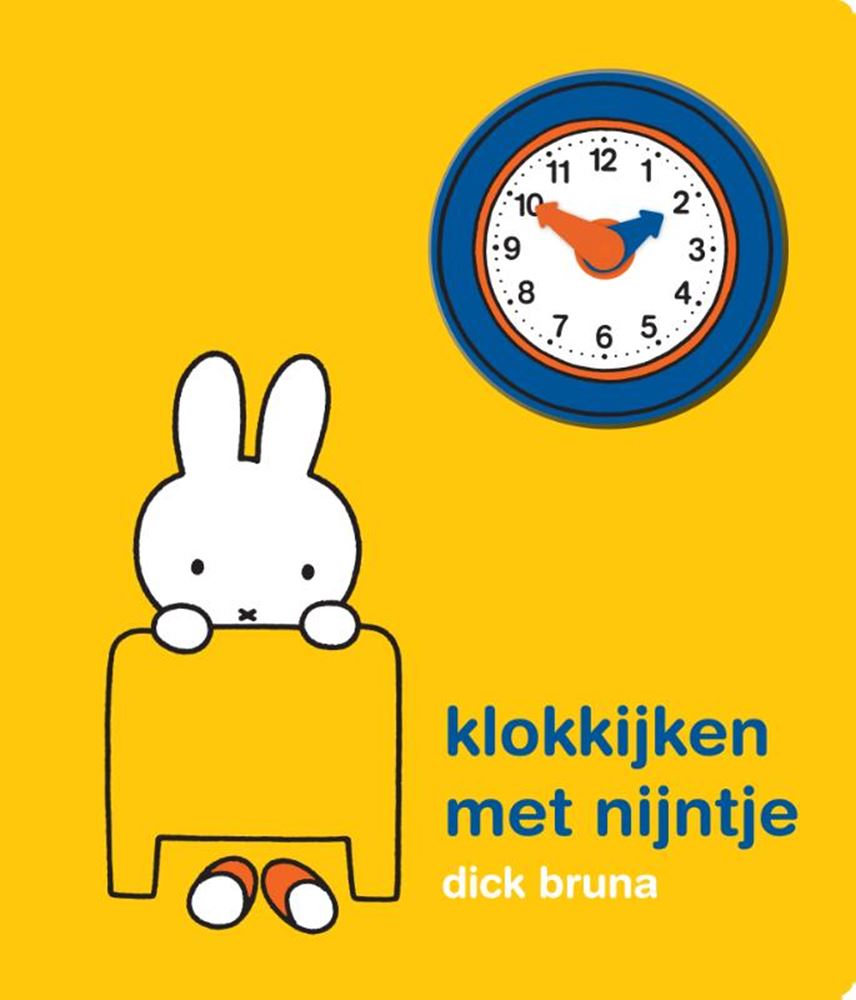Klokkijken met nijntje. Kartonboek. 2+