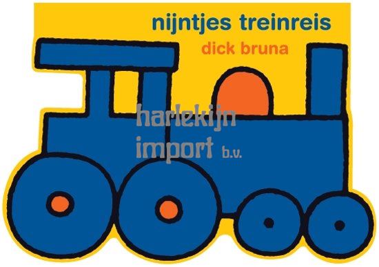 Nijntjes treinreis. kartonboekje 1+