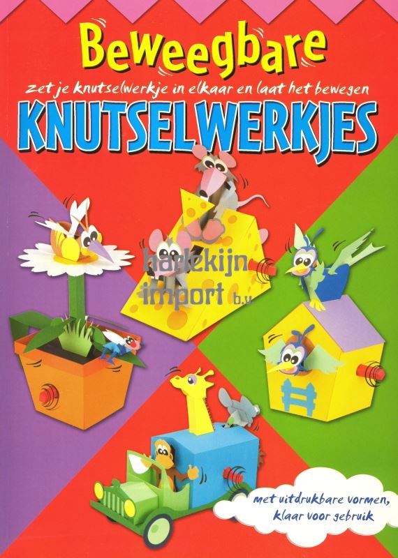 Beweegbare knutselwerkjes. 5+