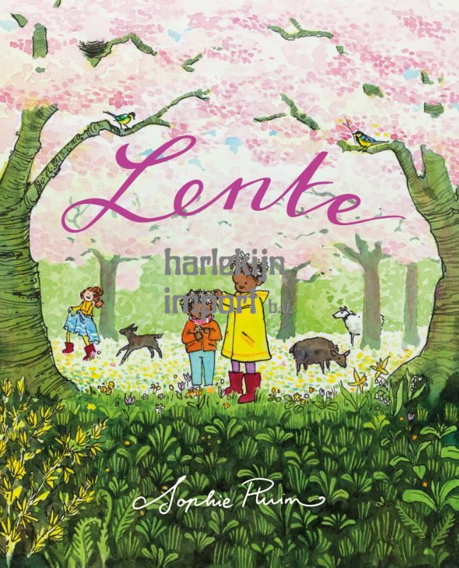 Kartonboek Lente. 1+