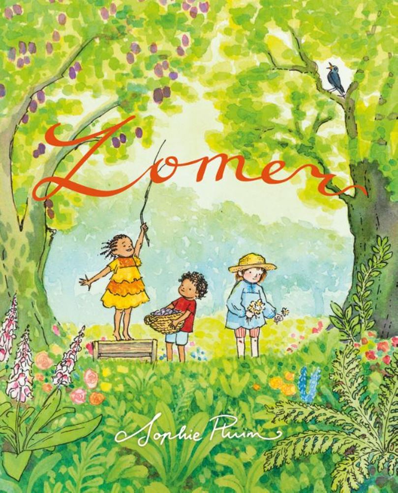 Kartonboek Zomer. 1+