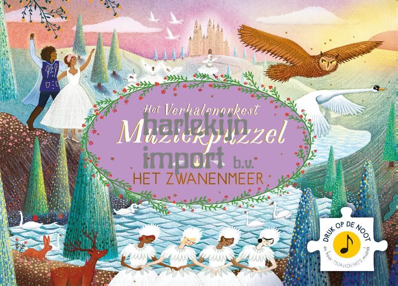 Muziekpuzzel - Het zwanenmeer 3+