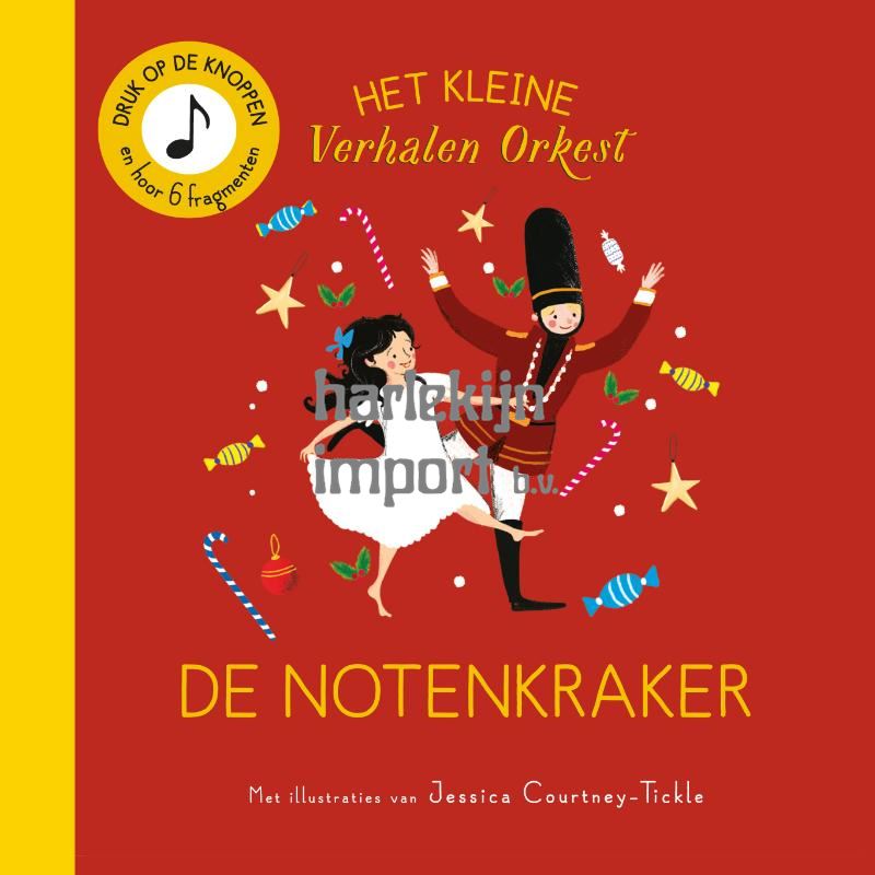 Geluidenboek De notenkraker. 4+