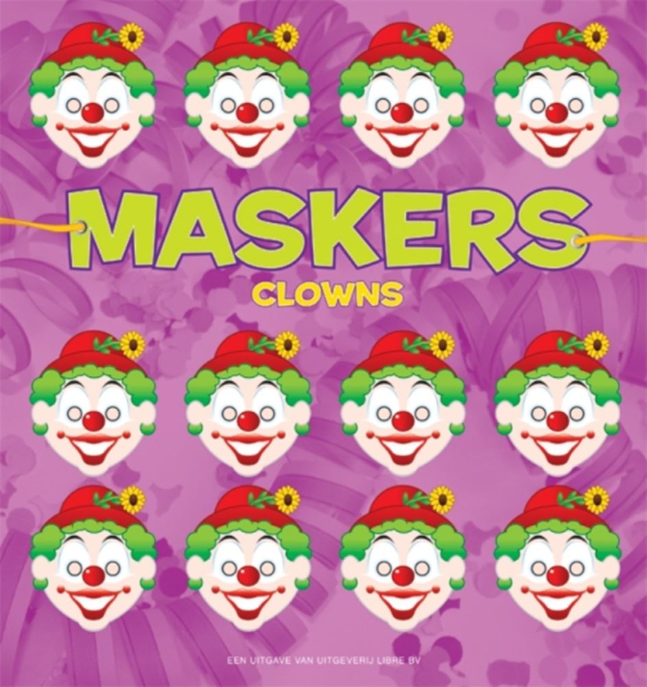 Centraal Boekhuis Maskers: clowns