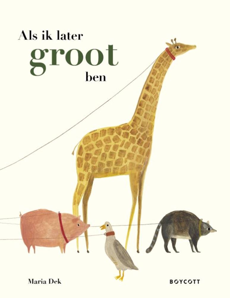 Prentenboek Als ik later groot ben 4+