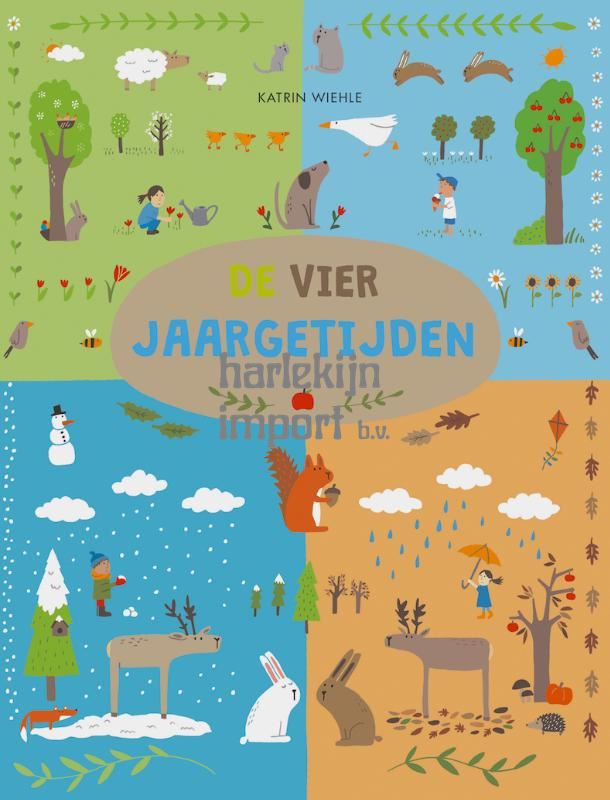 De vier jaargetijden. 4+ 16 bladzijden.