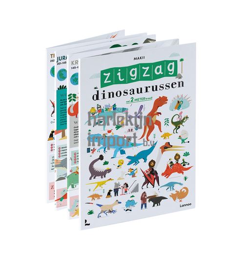 ZigZag- dinosaurussen kleine versie.