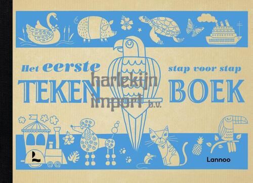 Het eerste stap voor stap tekenboek. 3+