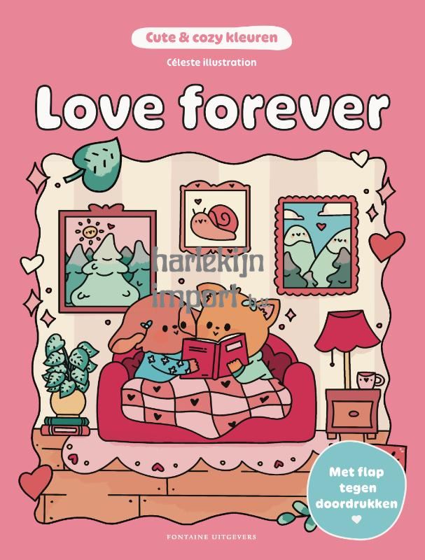 Cute & cozy kleuren - Love forever.