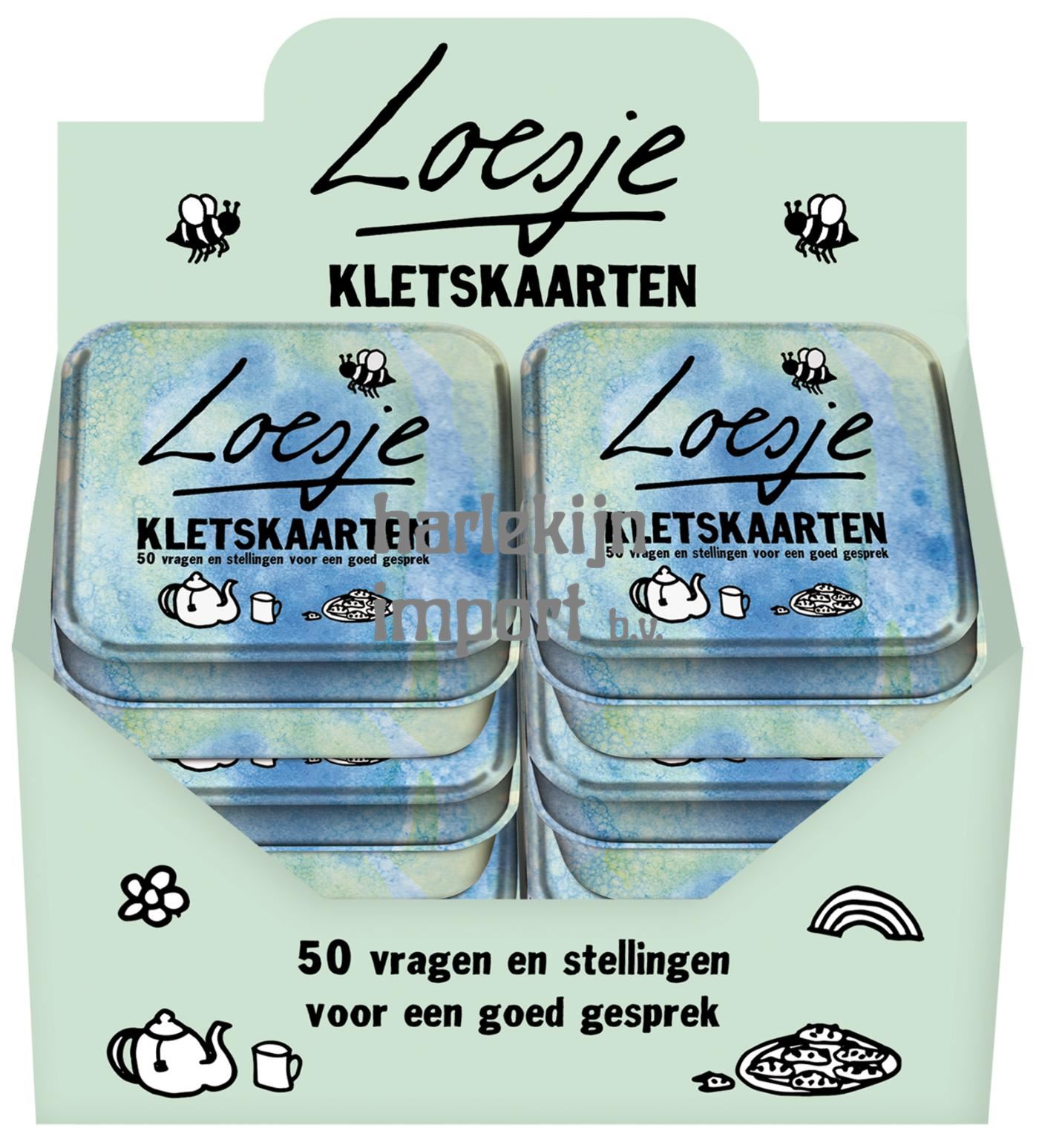 Display Loesje - Kletskaarten 1 x 6 ex.