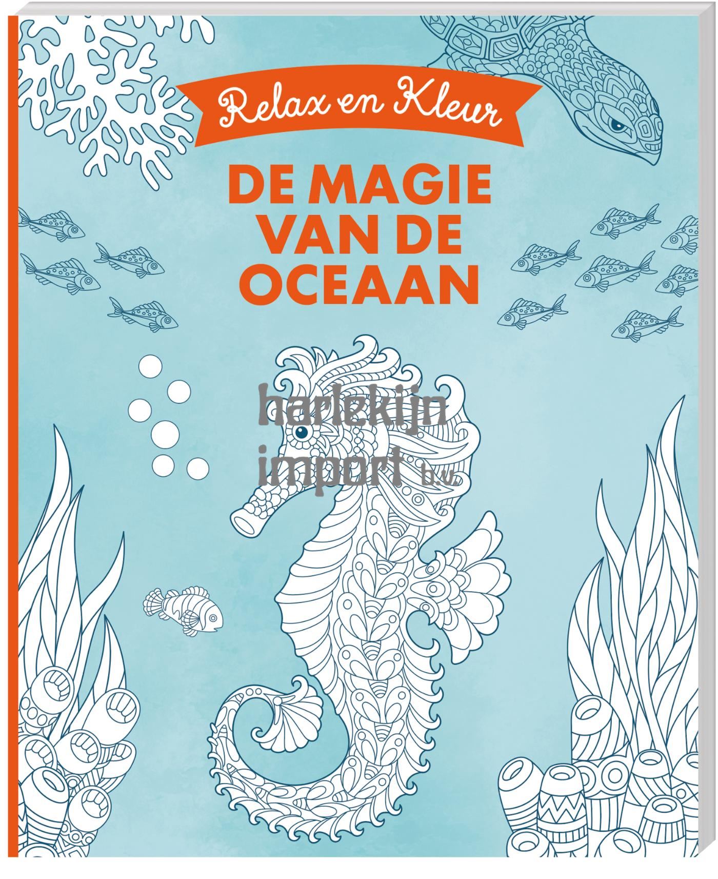 Interstat Kleurboek: relax en kleur. de magie van afbeelding