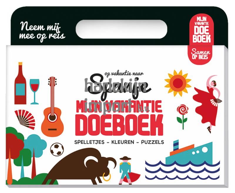 Mijn vakantiedoeboek - Spanje 4+