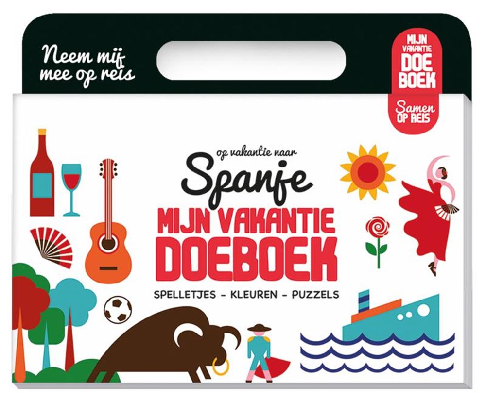 Mijn vakantiedoeboek - Spanje 4+
