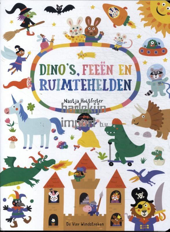 Karton: Dino's, feeën en ruimtehelden 2+