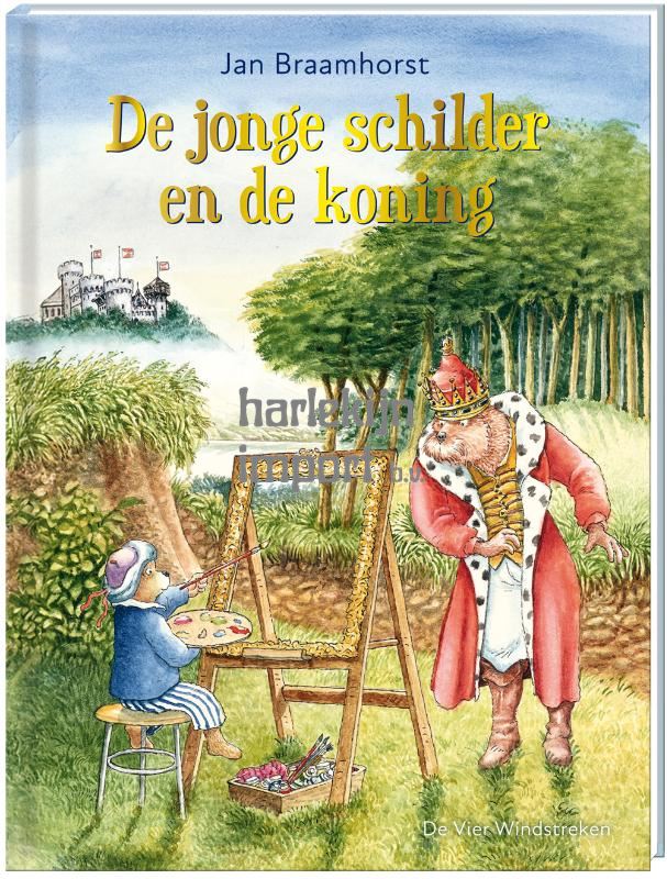 De jonge schilder en de koning 4+