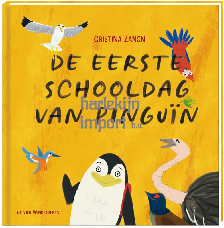 De eerste schooldag van Pinguïn 4+