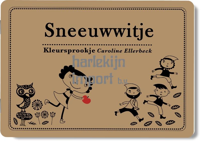 Kleursprookje: Sneeuwwitje (3 st). 4+