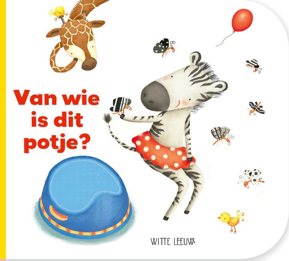 Kartonboek: Van wie is dit potje? 2+