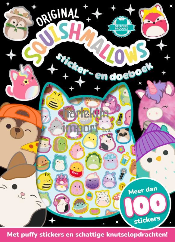 Original Squishmallows sticker- en doebo