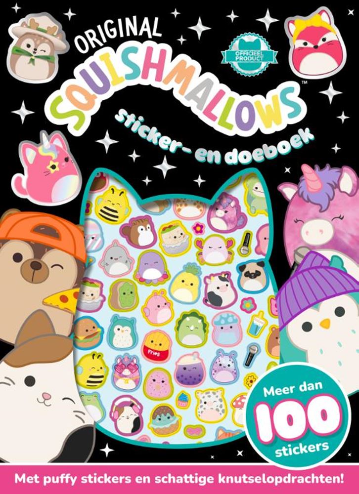 Original Squishmallows sticker- en doebo