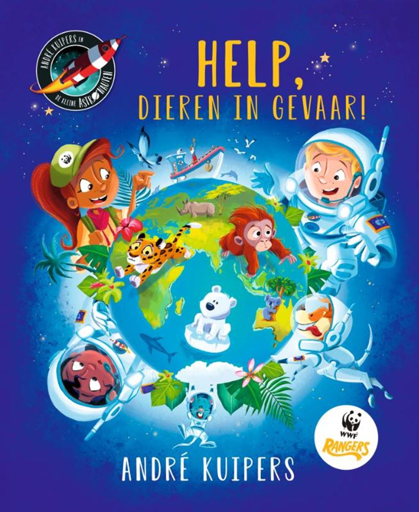 Andre Kuipers Help, dieren in gevaar! 4+