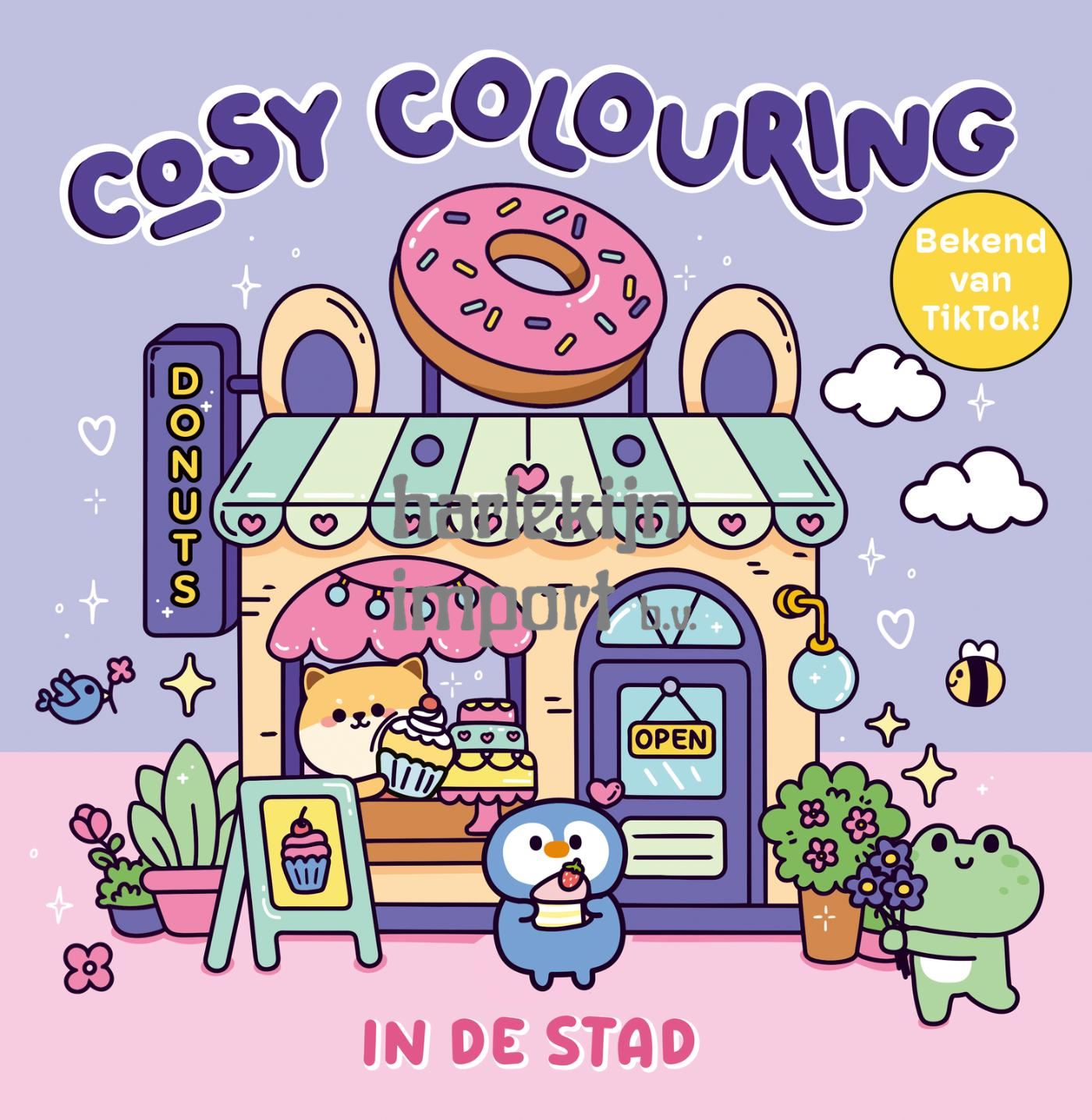 Cosy Colouring Kleurboek -