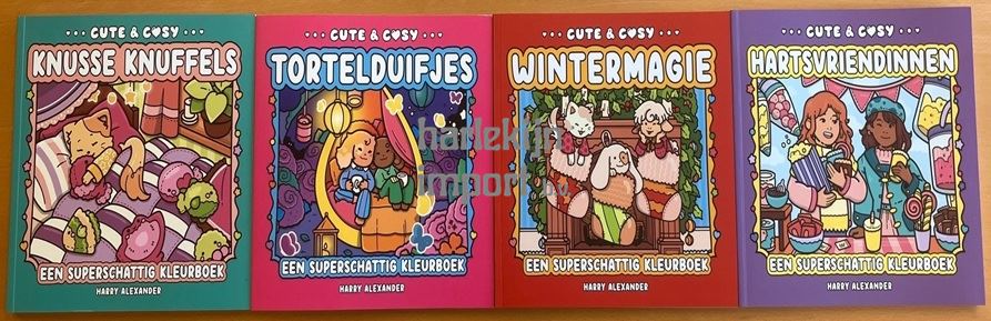 Brede collectie Cozy kleurboeken