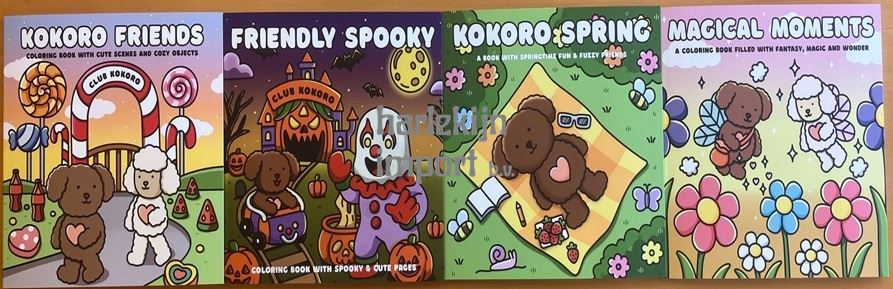 Brede collectie Cozy kleurboeken