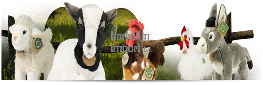 ECO FRIENDLY Knuffels Rappa Softtoys.