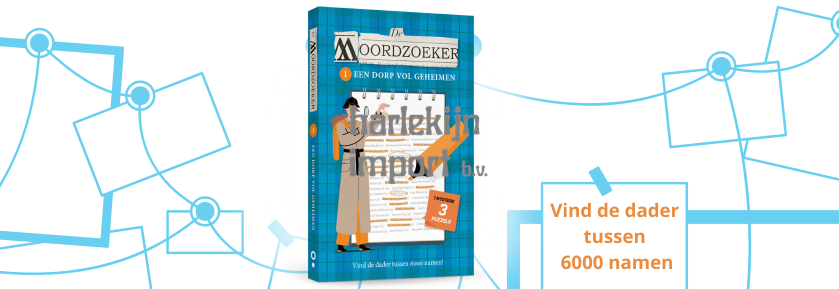 Brede collectie kinder en puzzelboeken verkrijgbaar bij Harlekijn Import B.V.
