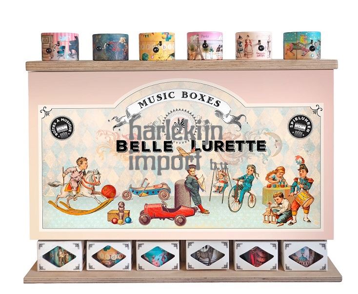 Muziekdozen van Belle Lurette.