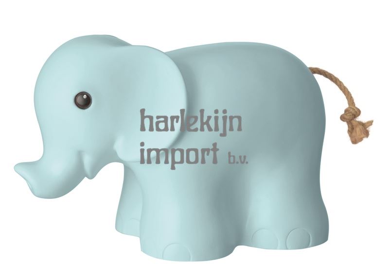 Heico lamp olifant lichtblauw 22x32x16 c Egmont Toys/Heico lampen H