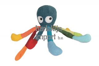 Knuffel Octopus met sokken. 25 cm. 0+