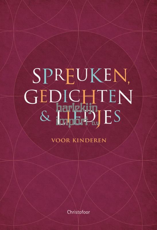 Spreuken, gedichten en liedjes voor kind Boeken Harlekijn Import B.
